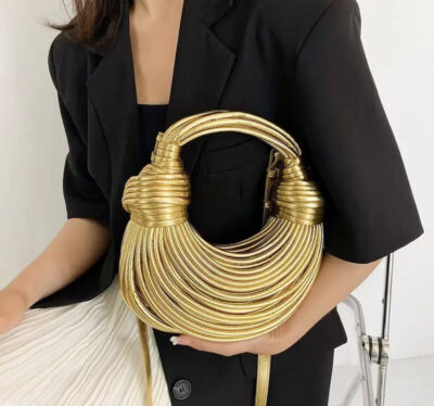 B Gold Bag